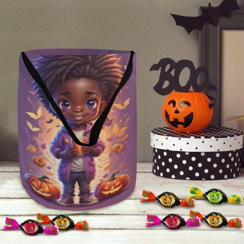 HALLOWEEN PUMPKIN PRINCE TRICK OR TREAT BAG Halloween Candy Bag