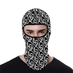 LG White/Black All Over Print Balaclava