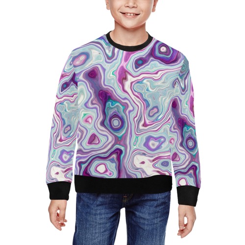 Sweatshirt 1 All Over Print Crewneck Sweatshirt for Kids (Model H29)