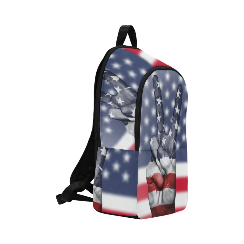 Peace Fabric Backpack for Adult (Model 1659)
