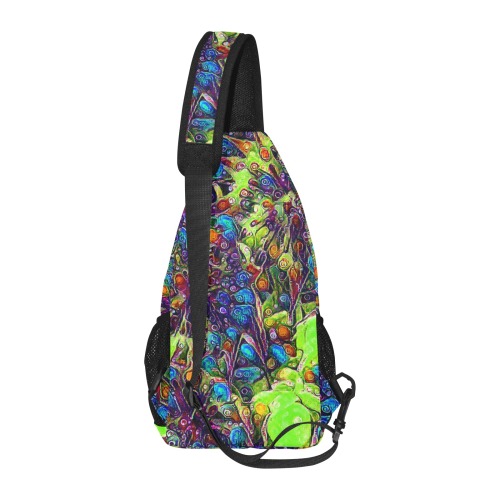 star bursts 18a2 All Over Print Chest Bag (Model 1719)