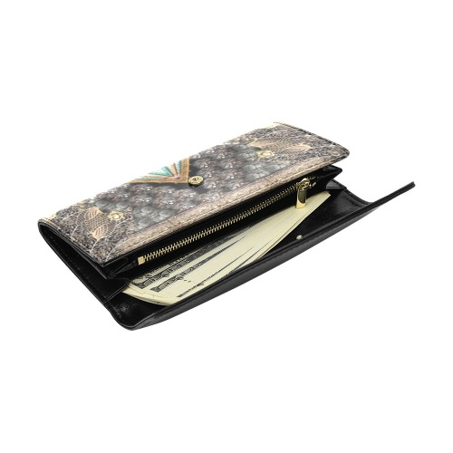 tzygane Women's Flap Wallet (Model 1707)