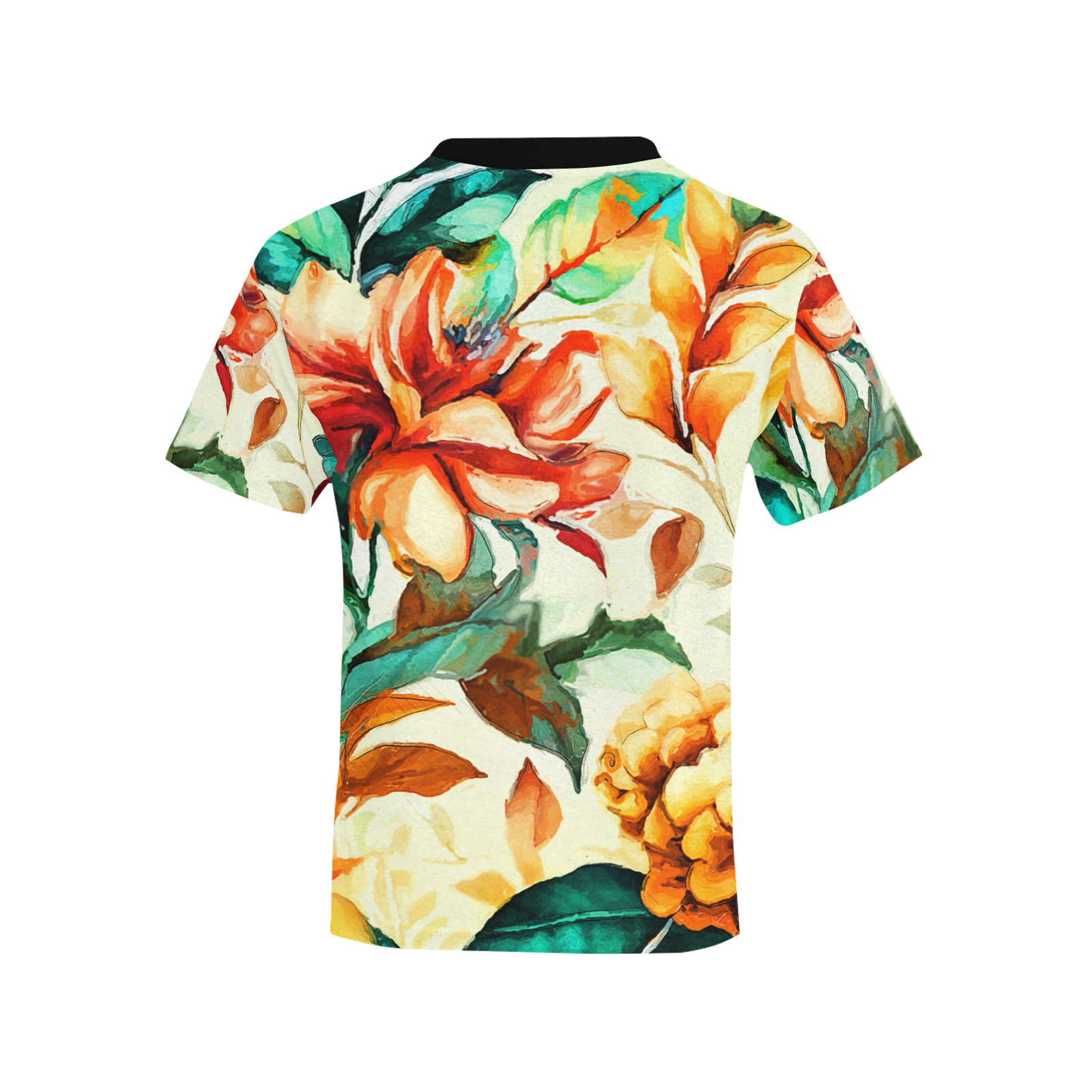 flowers botanic art (1) all over print tshirt Kids' All Over Print T-shirt (Model T65)
