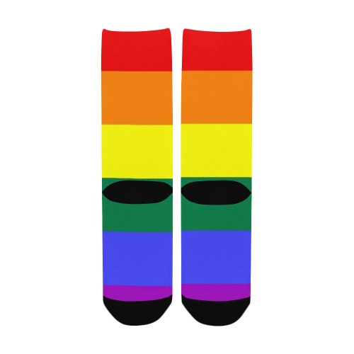 Gay Pride Rainbow Women's Custom Socks