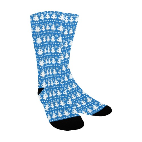 Little Christmas Trees (12) Women's Custom Socks