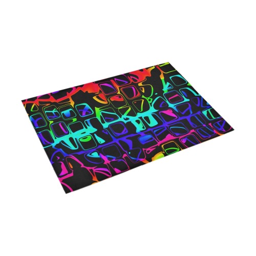 Neon 1 Azalea Doormat 30" x 18" (Sponge Material)