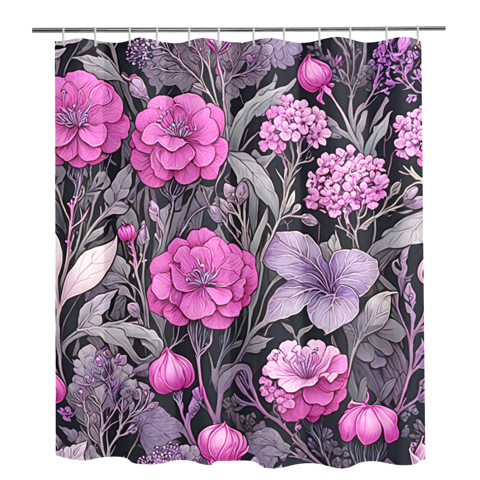 Fabulous Florals 40 Shower Curtain 72"x84"