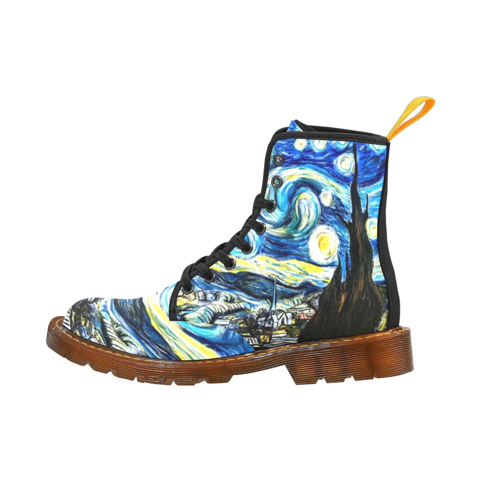 Starry Night Martin Boots For Women Model 1203H