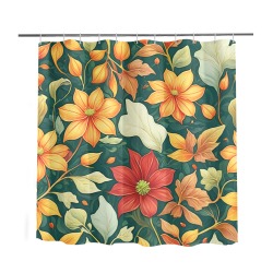 Fabulous Florals 9 Shower Curtain 69"x72"