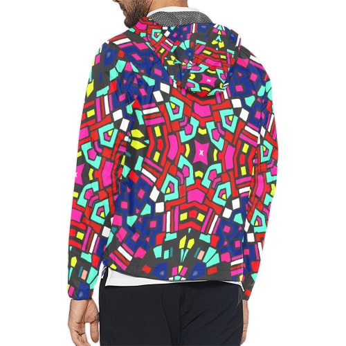 soldier of peace Unisex All Over Print Windbreaker (Model H23)