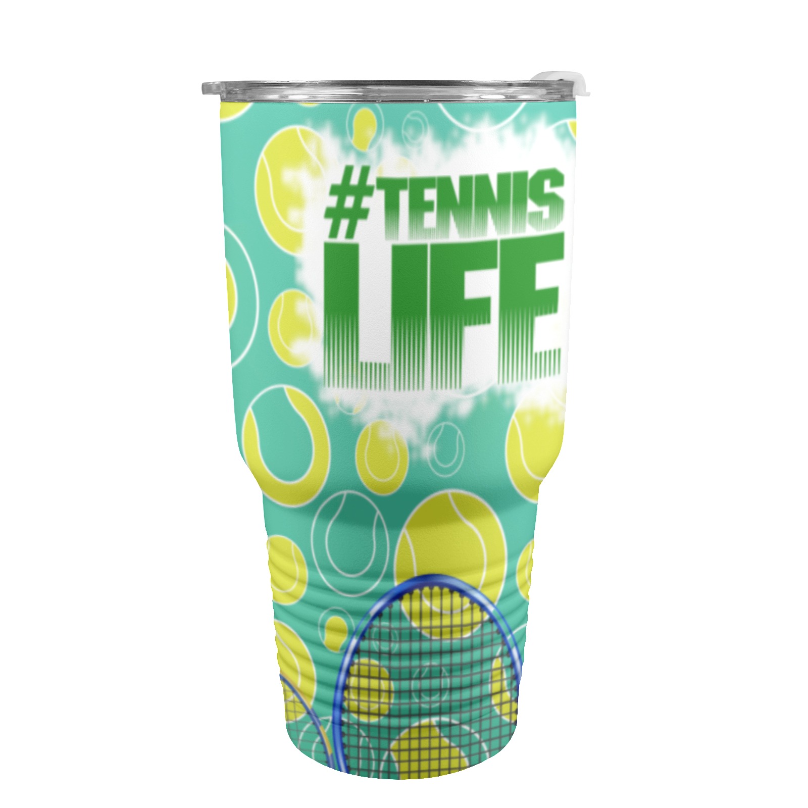 Tennislife 30oz Tumbler 30oz Insulated Stainless Steel Mobile Tumbler