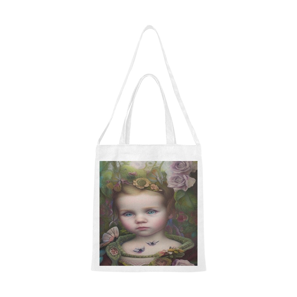 Pretty Girls 7 Canvas Tote Bag/Medium (Model 1701)