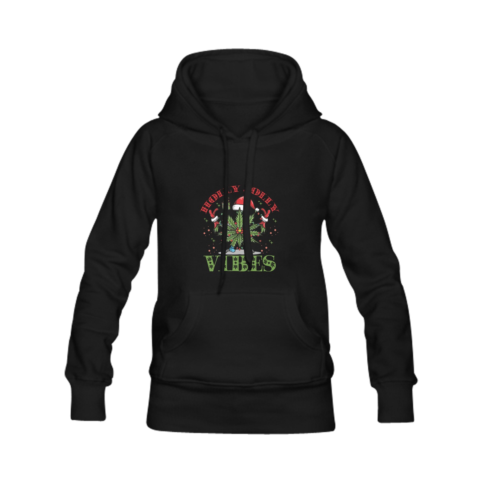 Holly Jolly Vibes Men's Classic Hoodies (Model H10)