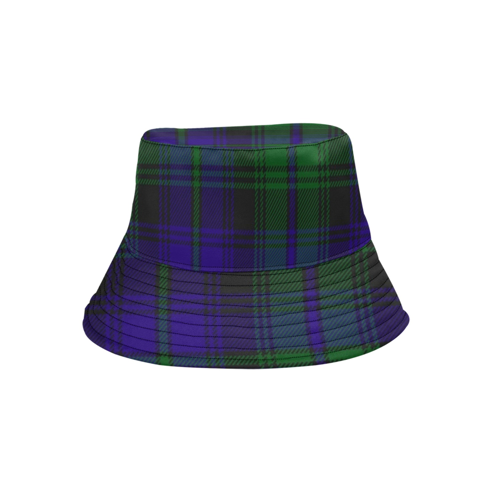 5TH. ROYAL SCOTS OF CANADA TARTAN Unisex Summer Bucket Hat
