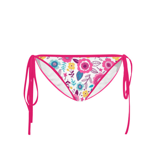 FLORAL Custom Bikini Swimsuit Bottom