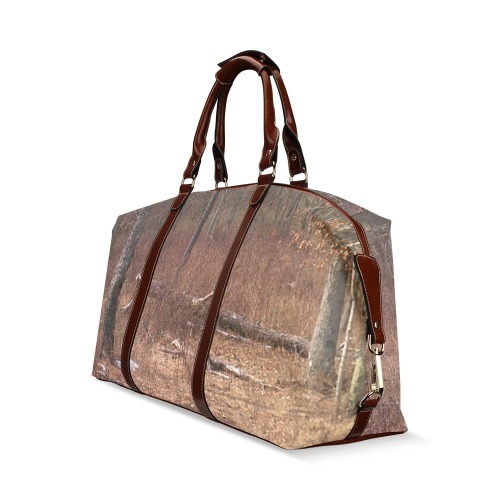 Falling tree in the woods Classic Travel Bag (Model 1643) Remake