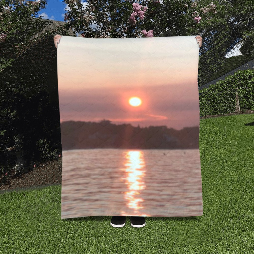 Glazed Sunset Collection Quilt 40"x50"