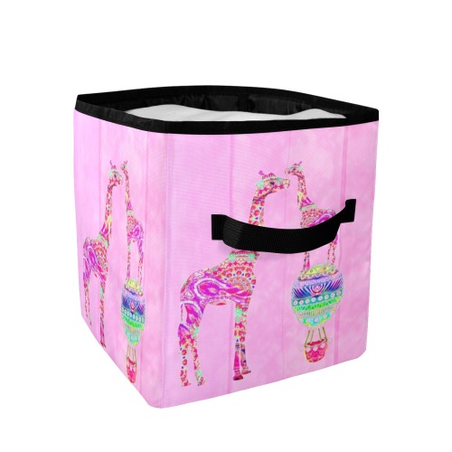 girafes et montgolfiere4 Quilt Storage Bag