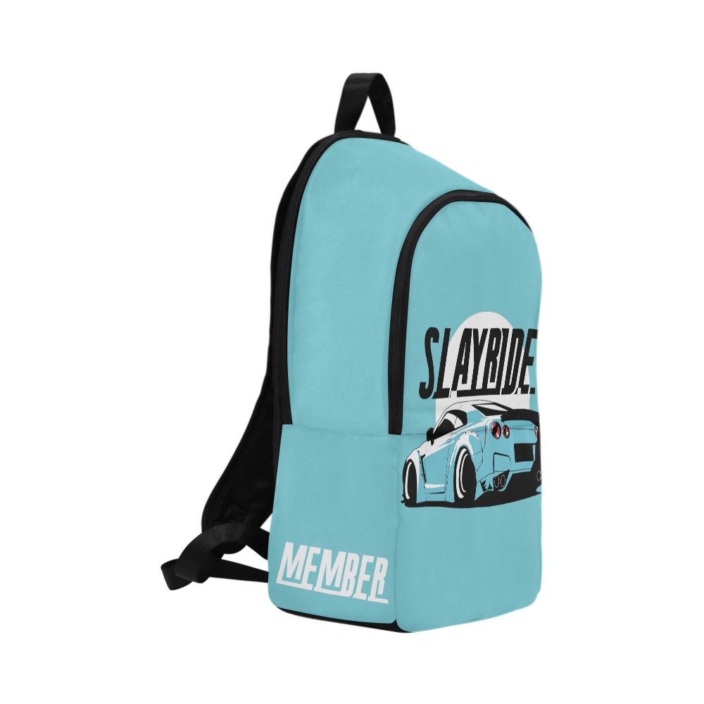 GTR-TURQUOISE Fabric Backpack for Adult (Model 1659)