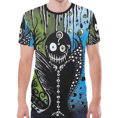 Me-Goth2 New All Over Print T-shirt for Men (Model T45)