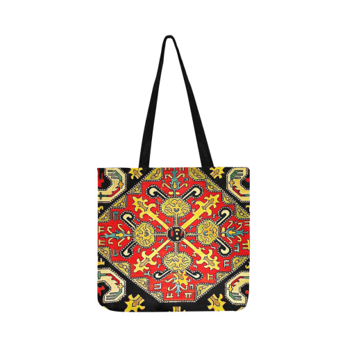 Armenian Folk Art Reusable Shopping Bag Model 1660 (Two sides)