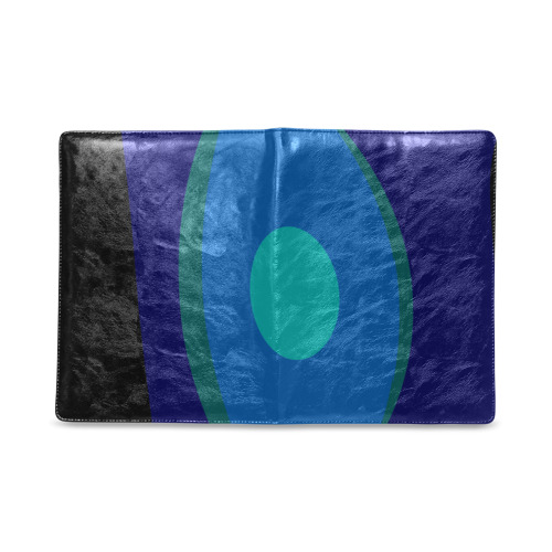 Dimensional Blue Abstract 915 Custom NoteBook B5