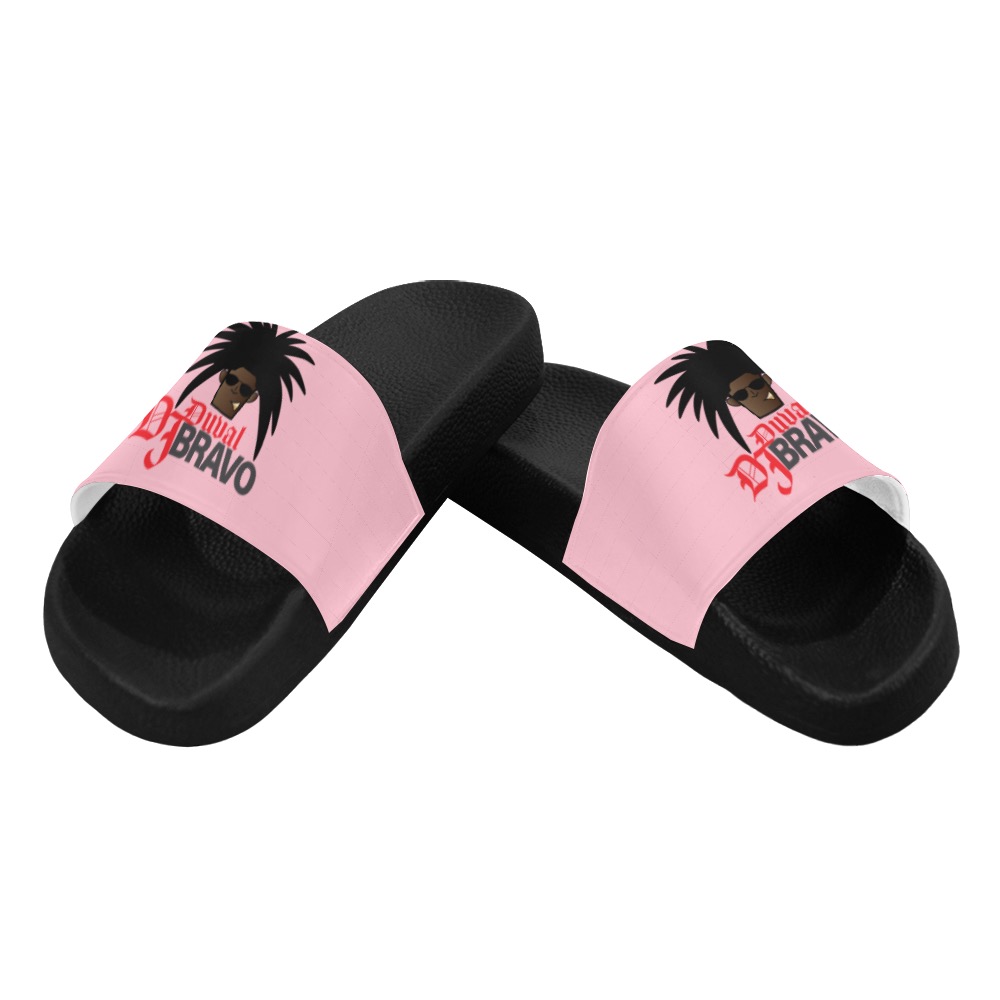 Bravo Johnny Pink Women's Slide Sandals (Model 057)