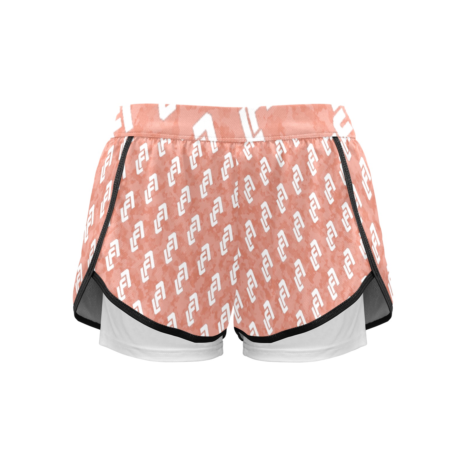 LLFXOWSE_autmn Women's Sports Shorts with Compression Liner (Model L63)