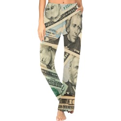 US PAPER CURRENCY Women's Pajama Trousers