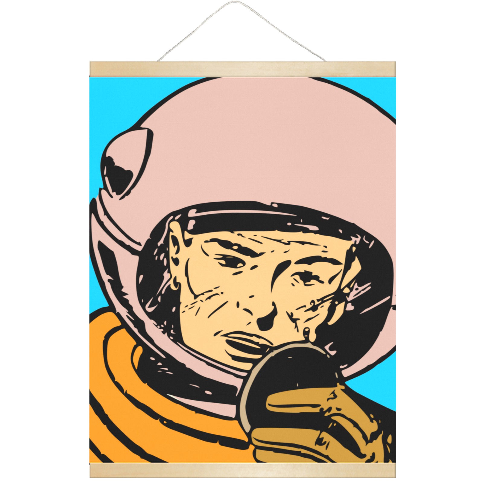 astronaut Hanging Poster 18"x24"
