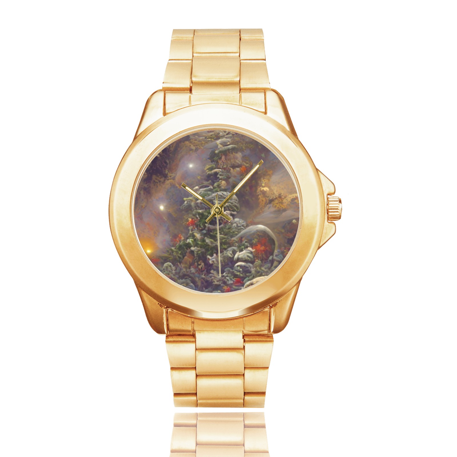 Christmas 007 Custom Gilt Watch(Model 101)