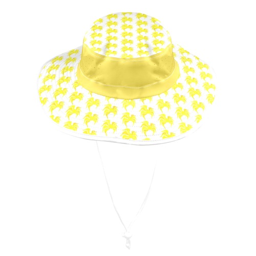 Sun Droop Wide Brim Bucket Hat