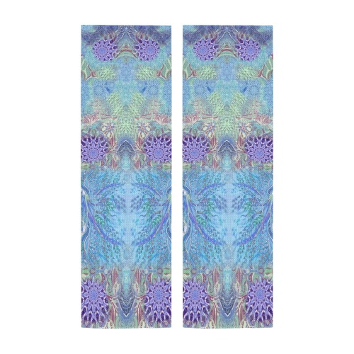 bleu 2-2 Door Curtain Tapestry