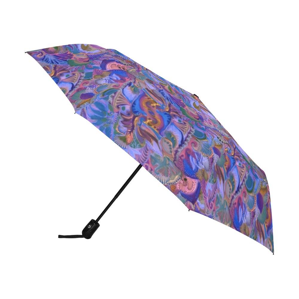 tropical 8 Anti-UV Auto-Foldable Umbrella (U09)