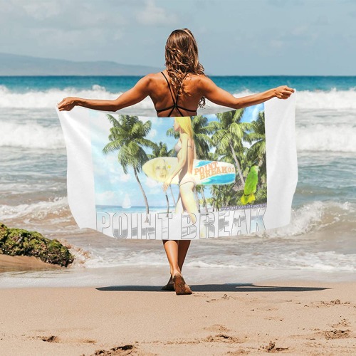 Point Break 01 Beach Towel 30"x 60"