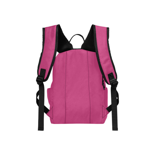 FUSCIA PINK Lightweight Casual Backpack (Model 1730)
