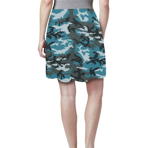 Metro-city-ERDL Women's Athletic Skirt (Model D64)