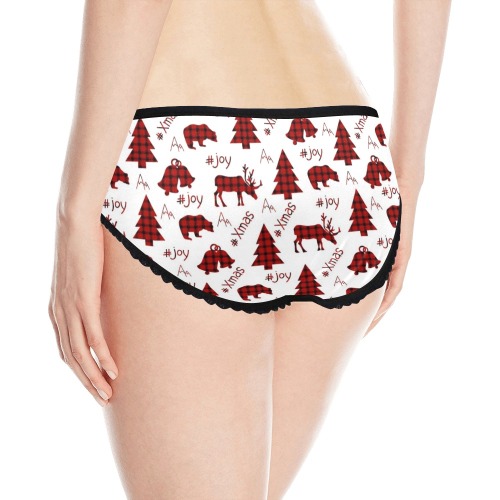 Christmas Women's All Over Print Classic Briefs (Model L13)