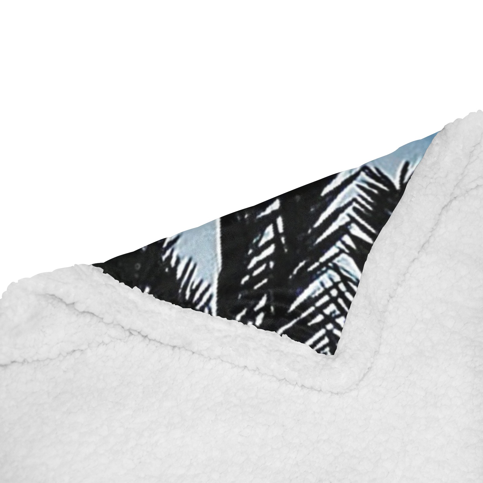 PeekAMoon Double Layer Short Plush Blanket 50"x60"
