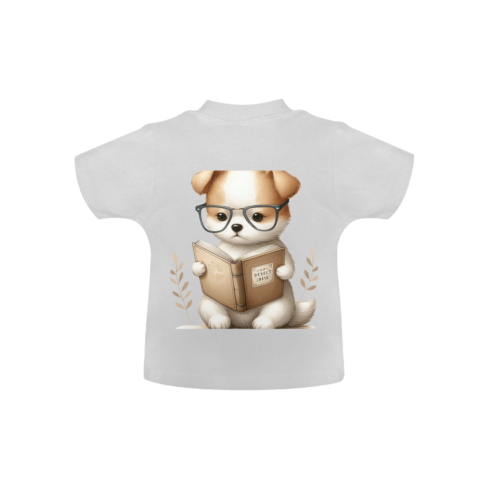 Animals Reading A Book 3 Baby Classic T-Shirt (Model T30)