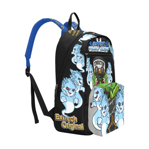 Ghost train haze OG bag Large Capacity Travel Backpack (Model 1691)