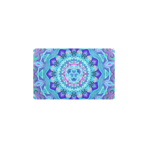 russian mandala 21 Kitchen Mat 28"x17"