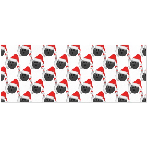 Christmas Bowling Ball and Pin