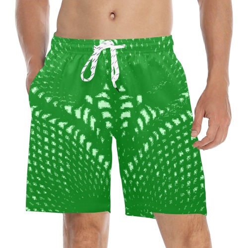 Shorts for Men Men's Mid-Length Beach Shorts (Model L51)
