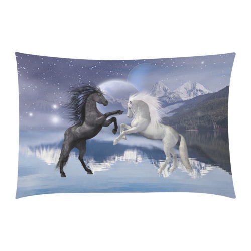 Horses and Moon 3-Piece Bedding Set