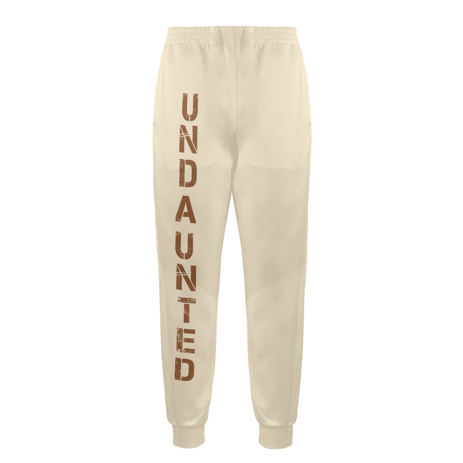 Undaunted Men's Sweat Pant (Brown) Men's Casual Sweatpants (Model L72)