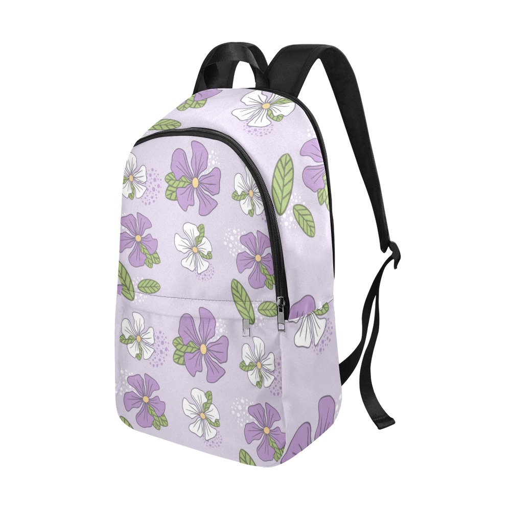 flowers Fabric Backpack for Adult (Model 1659)