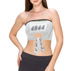 Street Number 4844 Women's Tie Bandeau Top (Model T66)