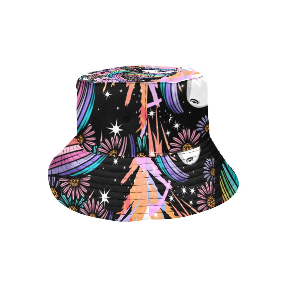 Majestic Unicorn All Over Print Bucket Hat for Men