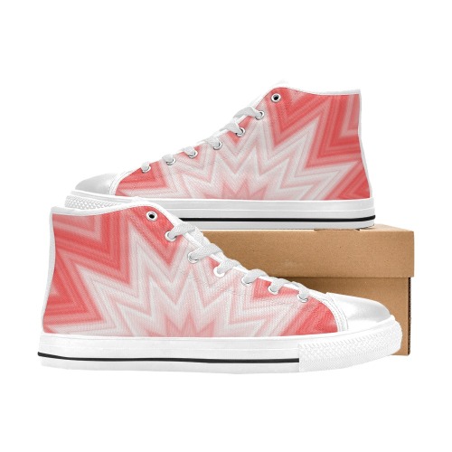 STARBURST High Top Canvas Shoes for Kid (Model 017)